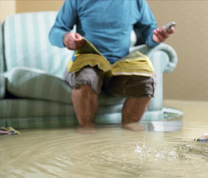 flood in living room
